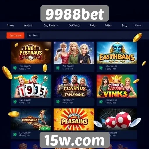 Avaliação das ofertas de jogos em 9988bet